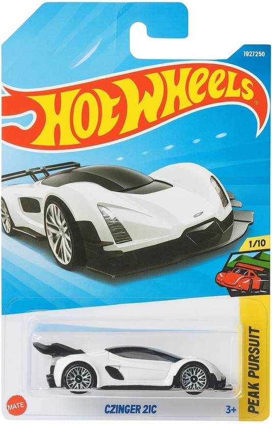 Hot Wheels Czinger 21C White – Peak Pursuit Series